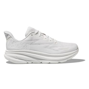 Hoka Clifton 9 hardloopschoenen wit heren 