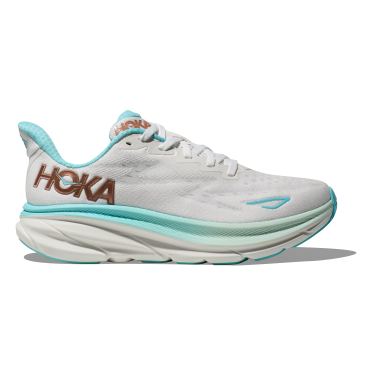 Hoka Clifton 9 hardloopschoenen Frost/Rose Gold dames 