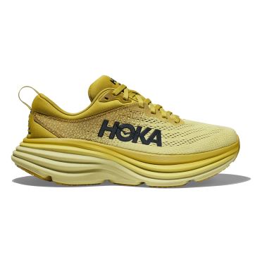 Hoka Bondi 8 hardloopschoenen goud/geel dames 