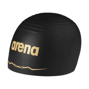 Arena Aquaforce Wave swimcap zwart/goud 