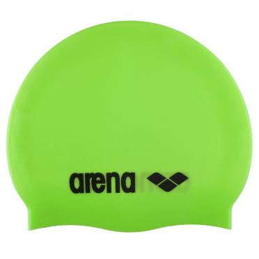 Arena Classic Silicone swimcap acid lime/black 