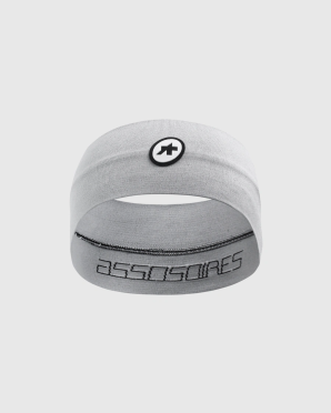 Assos hoofdband P1 grijs unisex 