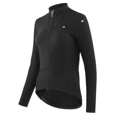 Assos Dyora R spring/fall fietsshirt lange mouw black serie dames 