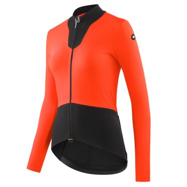 Assos Dyora R spring/fall fietsshirt lange mouw lolly red dames 