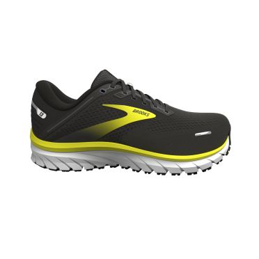 Brooks Defyance 13 hardloopschoenen zwart/geel heren 