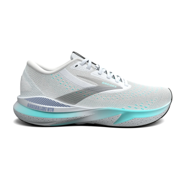 Brooks Adrenaline GTS 24 hardloopschoenen White/Limpet shell/Amparo dames 