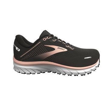 Brooks Defyance 13 hardloopschoenen zwart/roze dames 