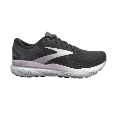 Brooks Ghost 16 hardloopschoenen zwart/licht roze dames 