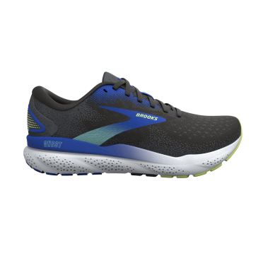 Brooks Ghost 16 hardloopschoenen zwart/blauw heren 