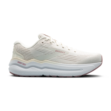 Brooks Ghost Max 2 hardloopschoenen coconut milk/gray/zephyr dames 