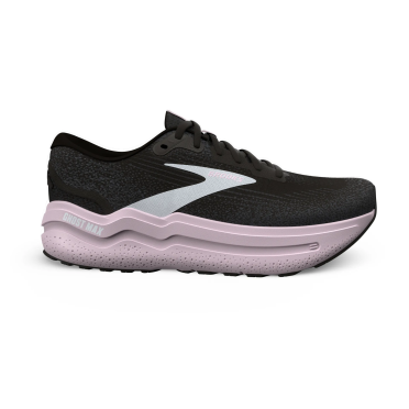 Brooks Ghost Max 2 hardloopschoenen black/white/orchid ice Dames  