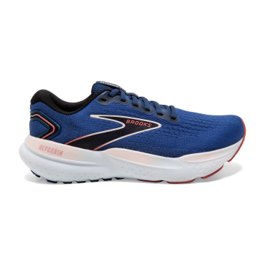 Brooks Glycerin 21 hardloopschoenen blue/icy pink/rosa dames 