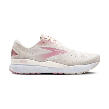 Brooks Ghost 16 hardloopschoenen coconut/zephyr/wit dames 