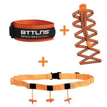 BTTLNS Triathlon accessoires voordeel pakket oranje 