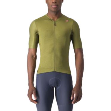 Castelli Espresso fietsshirt korte mouw donkergroen heren 