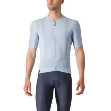 Castelli Espresso fietsshirt korte mouw lichtblauw heren 