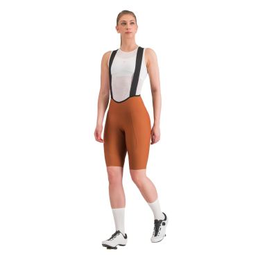 Castelli Espresso W DT bibshort mocha dames 