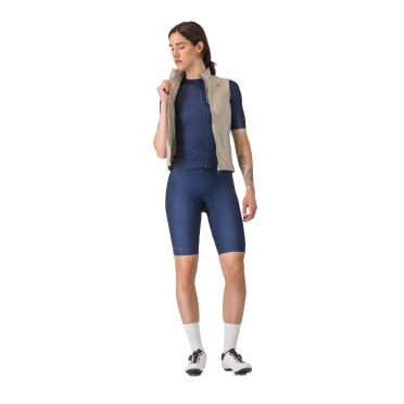 Castelli Espresso vest mouwloos bruin dames 