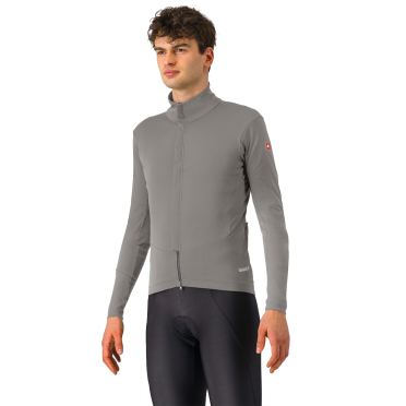 Castelli Perfetto air jacket lange mouw gunmetal gray 