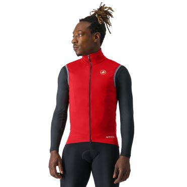 Castelli Perfetto RoS 2 mouwloos fietsvest rich red heren 