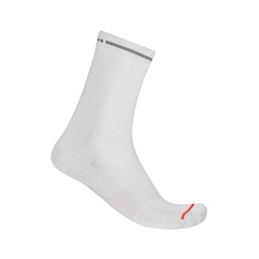 Castelli Premio evo 18 sock wit unisex 