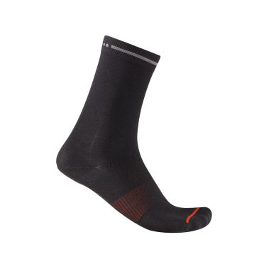 Castelli Premio evo 18 sock zwart unisex 