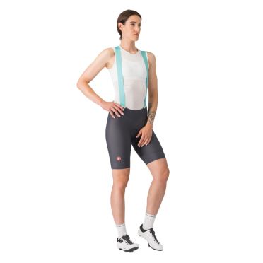 Castelli Prima 2 DT bibshort grijs dames 