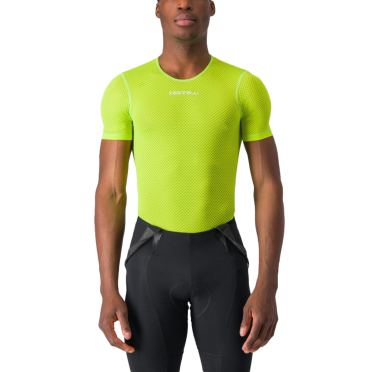 Castelli Pro mesh 2.0 korte mouw ondershirt lichtgroen heren 