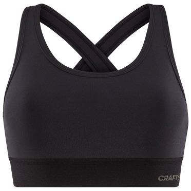 Craft core training bra padded black dames 