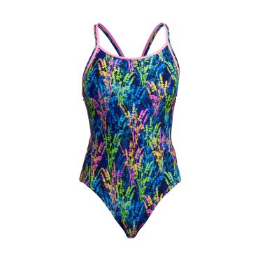 Funkita Midnight Meadow diamond back badpak dames 