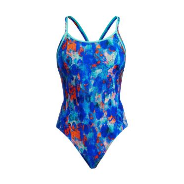 Funkita Paint Press diamond back badpak dames 