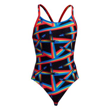 Funkita Pocket Rocket diamond back badpak dames 