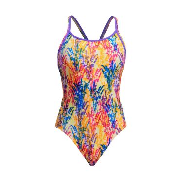 Funkita Strike A Posy diamond back badpak dames 