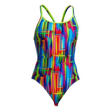 Funkita The Glitch diamond back badpak dames 