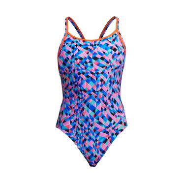 Funkita Warp Tour diamond back badpak dames 