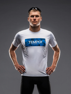 Fusion TEMPO! T-shirt Ocean heren 