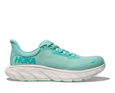 Hoka Arahi 7 hardloopschoenen Blue Spark/Snow Melt Dames 