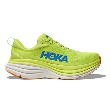 Hoka Bondi 8 hardloopschoenen groen/wit heren 