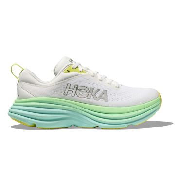 Hoka Bondi 8 hardloopschoenen wit/geel dames 