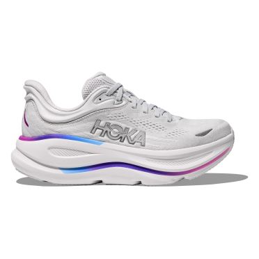 Hoka Bondi 9 hardloopschoenen cosmic grey/white dames 