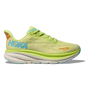 Hoka Clifton 9 hardloopschoenen groen dames 