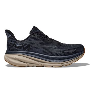 Hoka Clifton 9 hardloopschoenen black/varsity navy heren 