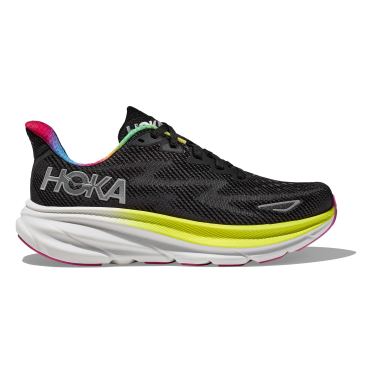 Hoka Clifton 9 hardloopschoenen zwart/multi heren 