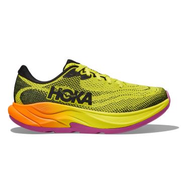 Hoka Rincon 4 hardloopschoenen citrus/black dames 