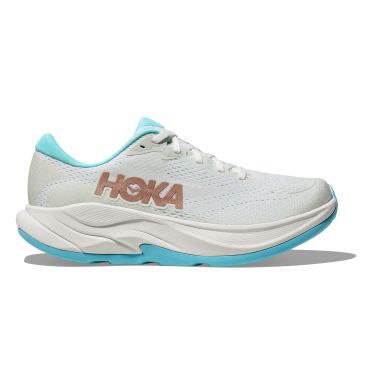 Hoka Rincon 4 hardloopschoenen frost/rose gold dames 