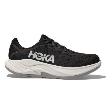 Hoka Rincon 4 hardloopschoenen zwart/wit dames 