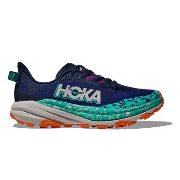 Hoka Speedgoat 6 hardloopschoenen varsity navy/meteor dames 