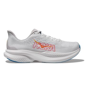 Hoka Mach 6 hardloopschoenen wit dames 