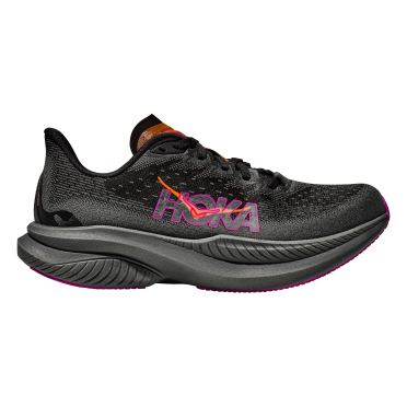 Hoka Mach 6 hardloopschoenen zwart dames 