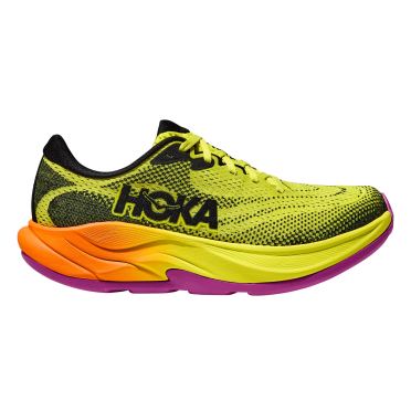 Hoka Rincon 4 hardloopschoenen zwart/geel heren 